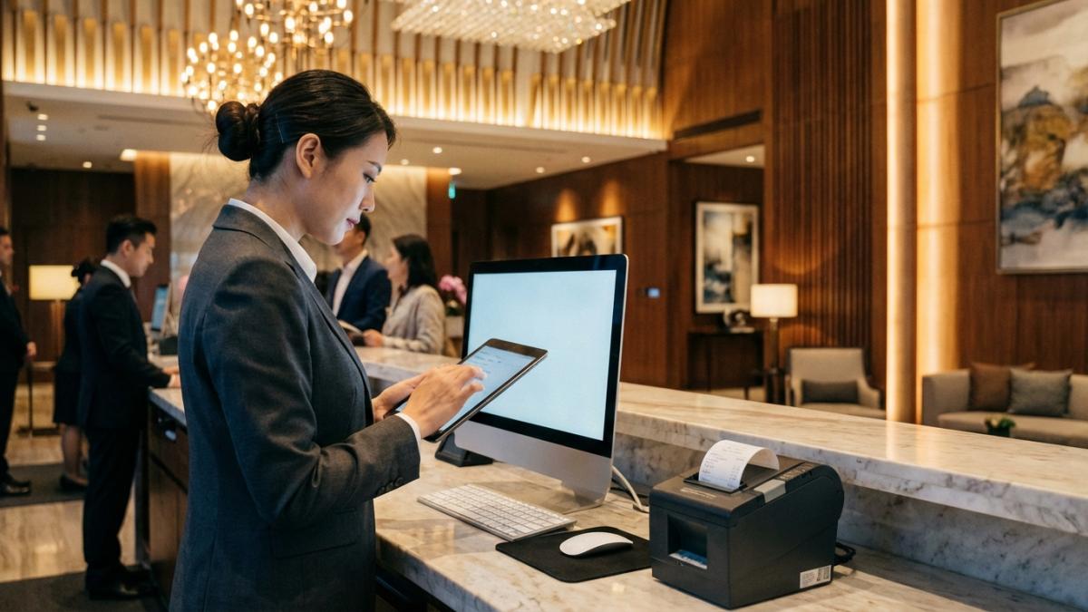 酒店订房系统订单提醒与打印