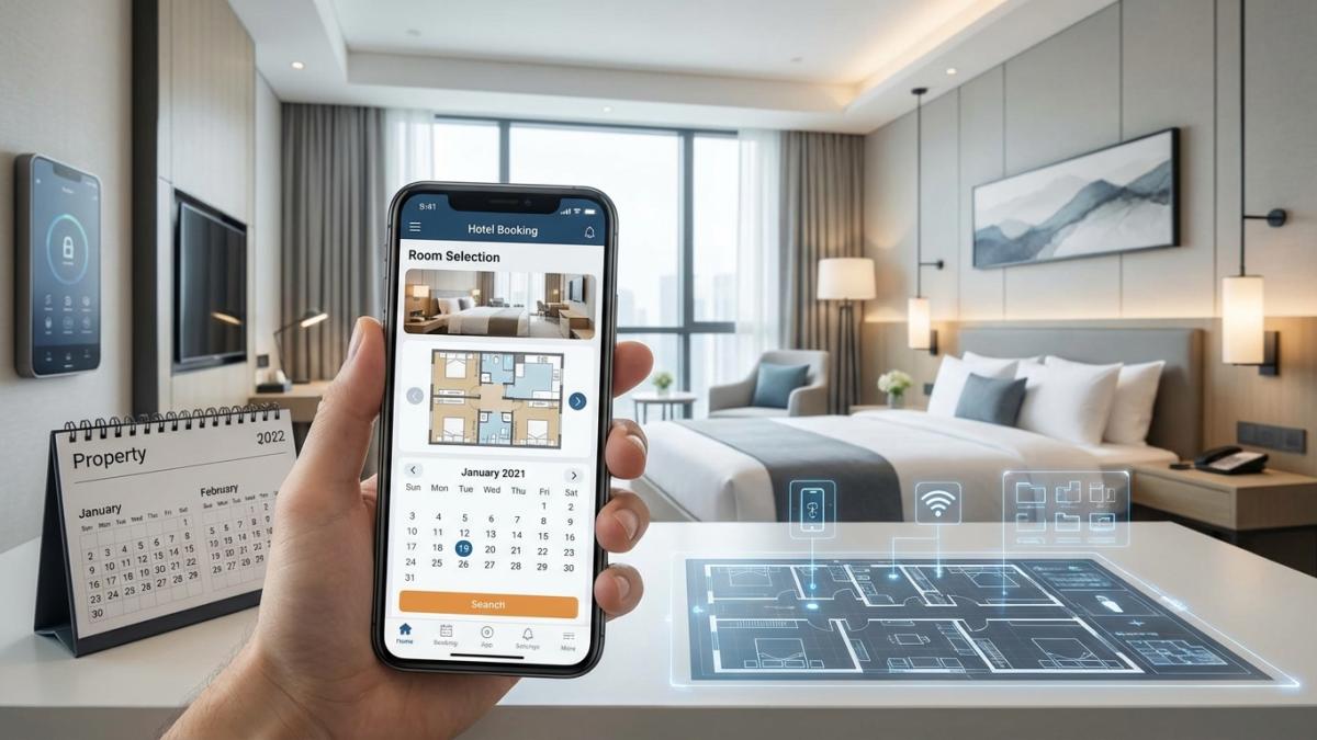 云乐住自助选房示意