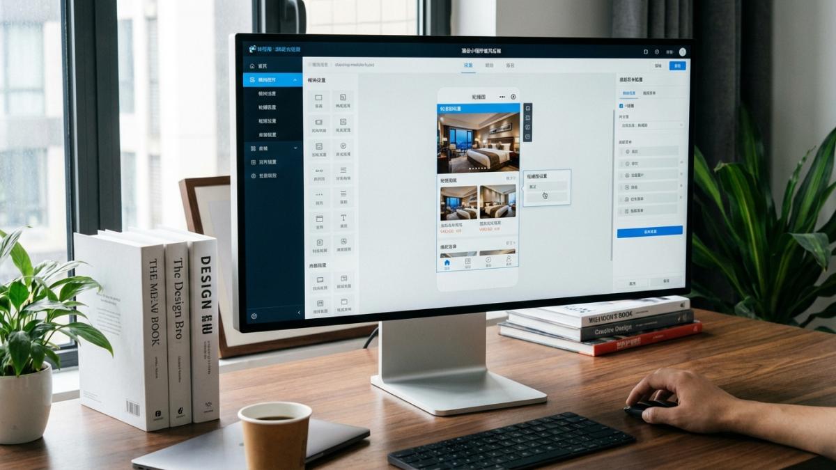酒店小程序首页装修与菜单配置