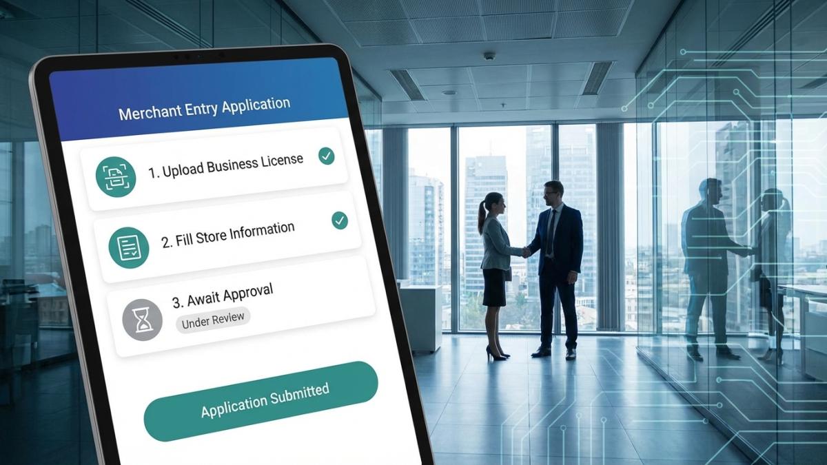 酒店平台小程序商家入驻申请与资料审核流程