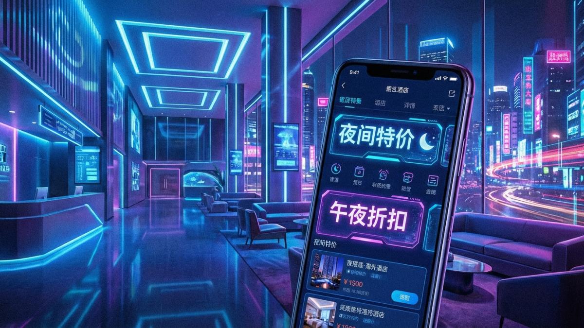 酒店预订小程序夜间特价与午夜折扣