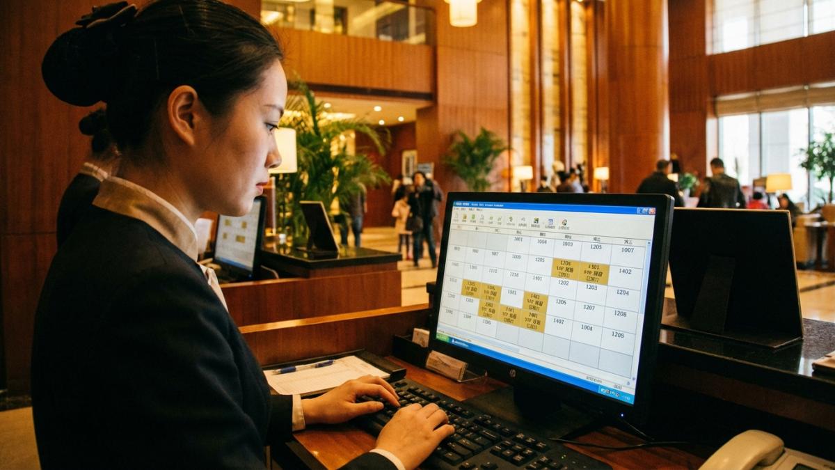 前台房态日历中的VIP保留房设置