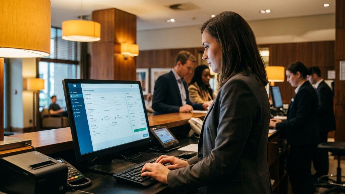 酒店前台手动创建订单与房态同步