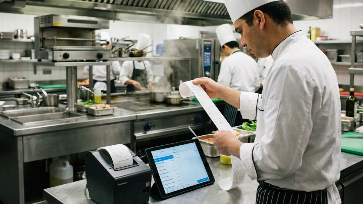 酒店点餐小票打印与后厨出单