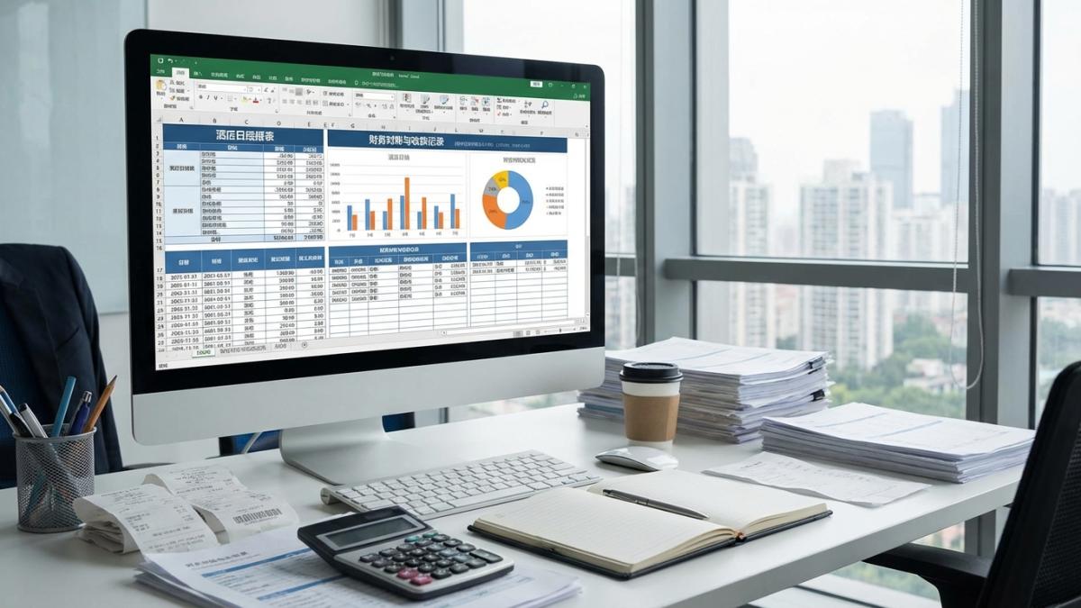 云乐住日结管理与财务对账示意